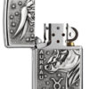 Briquet Zippo zodiac taureau relief