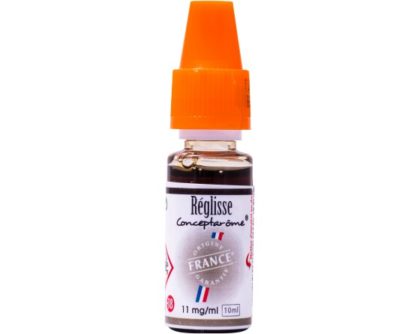 E-liquide concept arome réglisse 11 mg de nicotine