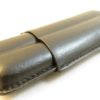 Etui à cigare art et volute noir 2 robusto.