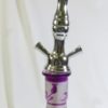 Narguilé Hookah 42 cm décor camel violet