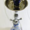 Narguilé HOOKAH 42 cm 2 tuyaux décor camel bleu