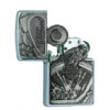 Zippo logo HD motor flag emblem