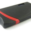 Briquet COLIBRI Falcon noir/ rouge