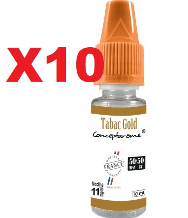 10 flacons E-liquide Concept Arome 50/50 Fraise 11mg – La Havane Nîmes