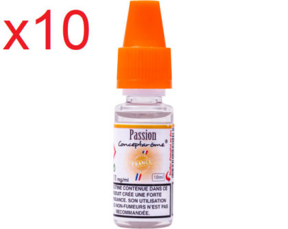 E-liquide concept arome goût passion 11 mg de nicotine