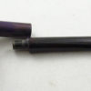 Pipe Chacom Tom pouce marron foyer fuselé reflet violet