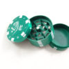 Grinder jeton de casino noir 40mm