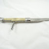 Couteau R. DAVID manche pointe de corne, tire bouchon