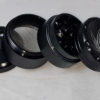 Grinder rouge motif feuille de canabis diamètre 4cm