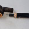 Pipe Chacom The French pipe droite, fond plat sablé noire N°5