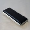 Etui à cigarette Slim métal doré et noir