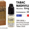 E-liquide Clark's tabac Menphis menthol 6 mg de nicotine 50/50