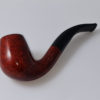 Pipe Chacom, saint claude foyer boule, demi-droite, tuyau brun