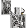 Briquet Zippo zodiac poisson relief