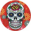 Grinder métal Mexican skull rose, diamètre 50mm