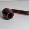 Pipe Chacom, saint claude, courbe marron, tuyau marbré marron