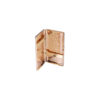 Etui cigarette slim en métal guilloché extra plat
