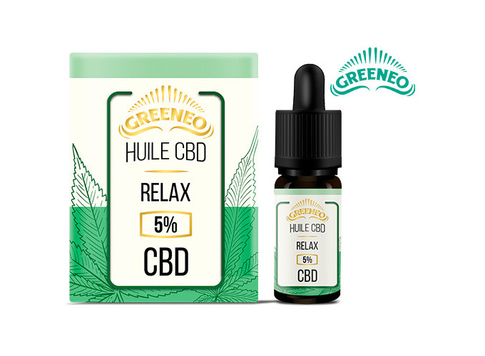 Relax - Huile CBD - Greeneo CBD 500 mg