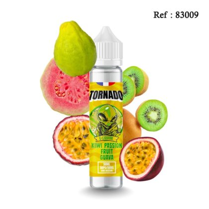 E-liquide TORNADO Kiwi Passion Guava 50mL