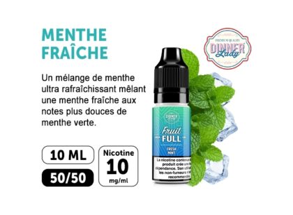 DINNER’S LADY MENTHE FRAICHE 10ML 10MG ML